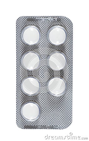 Isolated Object Shot - Pills Stock Photo