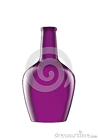 Isolated perfume bottle Stock Photo