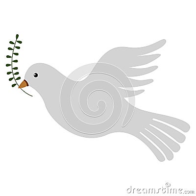 Isolated pigeon icon Vector Illustration