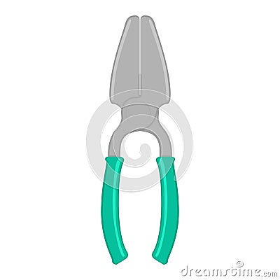 Isolated plier image Vector Illustration