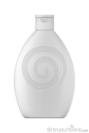Isolated shampoo bottle. Vector Illustration