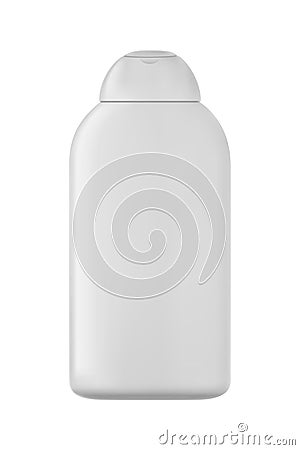 Isolated shampoo bottle. Vector Illustration