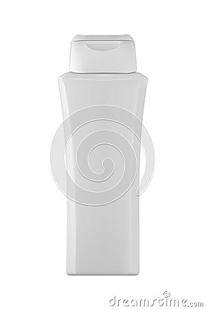 Isolated shampoo bottle. Vector Illustration