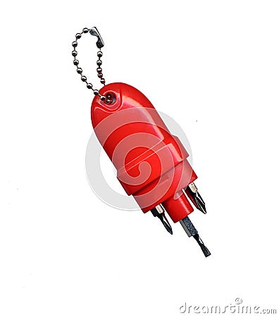 Small Screwdriver Tool Set Stock Photo