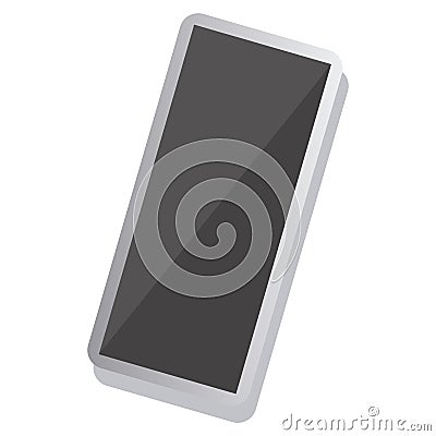 Isolated smartphone image Vector Illustration