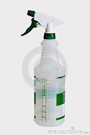 Isolated spray bottle Stock Photo