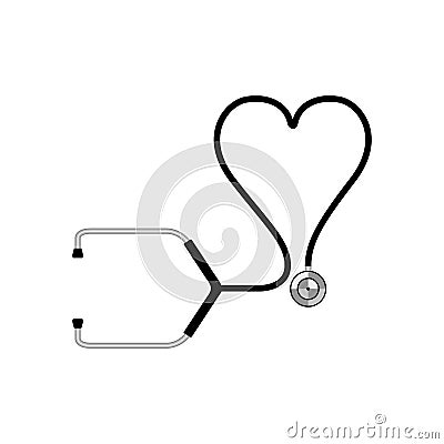 Isolated stethoscope icon Vector Illustration