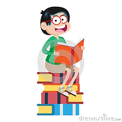 Isolated student boy icon Back to school Vector Vector Illustration