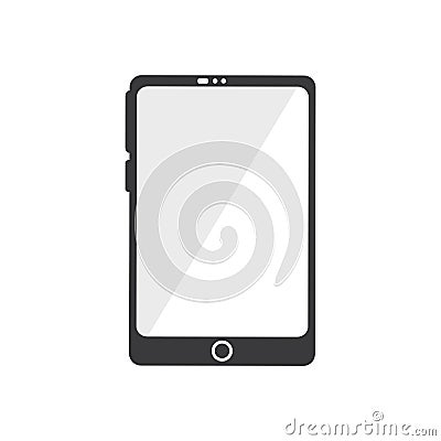 Isolated tablet icon Vector Illustration