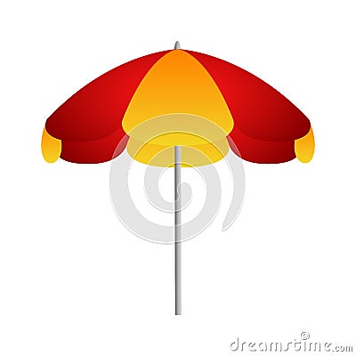 Isolated umbrella icon Vector Illustration