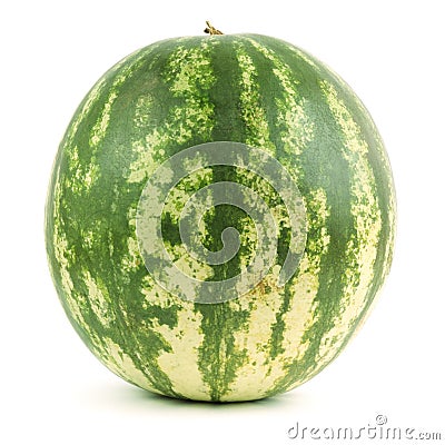 Isolated watermelon Stock Photo