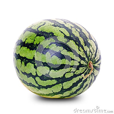 Isolated watermelon Stock Photo