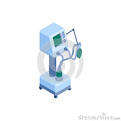 Hospital Equipment Icon Vector Illustration