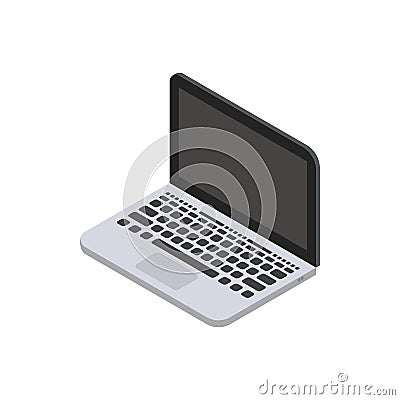 Isometric notebook Stock Photo