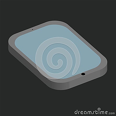 Isometric phone Images Cartoon Illustration