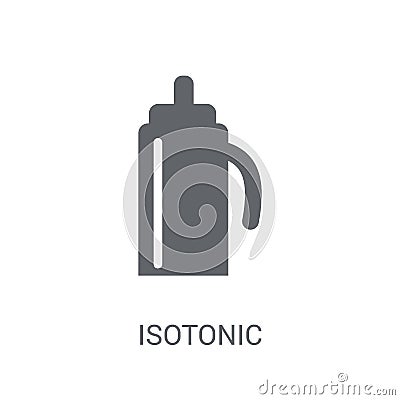 Isotonic icon. Trendy Isotonic logo concept on white background Vector Illustration