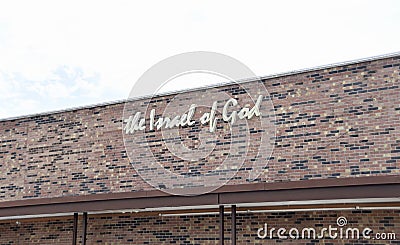 The Israel of God Building, Memphis, TN Editorial Stock Photo