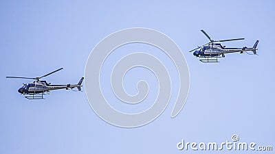 Israel Independece day- Israeli Air Force Flyover Editorial Stock Photo