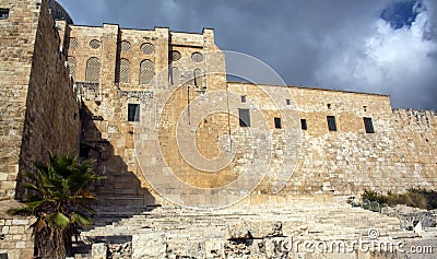 Israel landscape landmarks. Jerusalem view Stock Photo