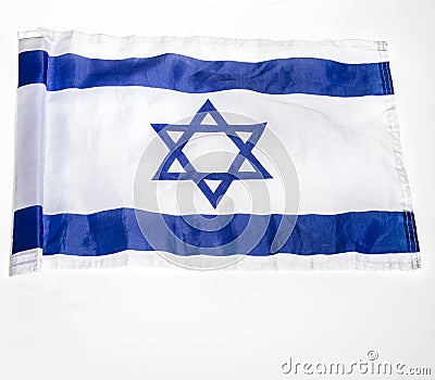 Israeli flag Stock Photo