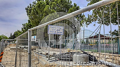 Sheikh Jarrah is a predominantly Palestinian neighborhood in East Jerusalem Editorial Stock Photo