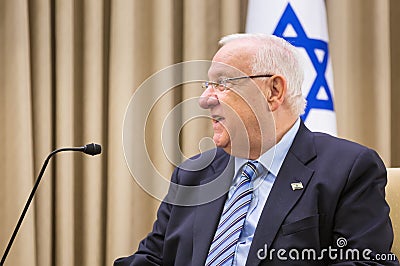 Israeli President Reuven Rivlin Editorial Stock Photo