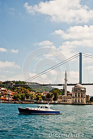 Istanbul from the Bosphorus Stock Photo