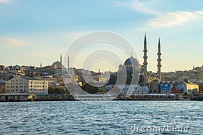 Istanbul cityscape skyline in Istanbul city, Turkey Editorial Stock Photo