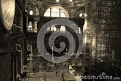 Istanbul Hagia Sophia Editorial Stock Photo