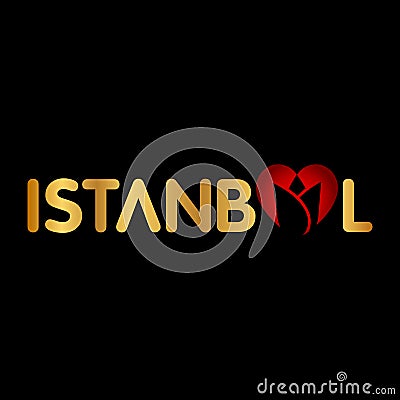 istanbul logo, icon and symbol vector illustration Vector Illustration