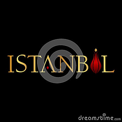 istanbul logo, icon and symbol vector illustration Vector Illustration