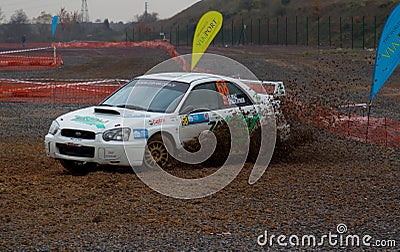 Istanbul Rally Championship 2010 Editorial Stock Photo