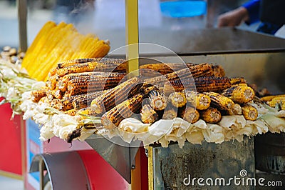 Istanbul street food Stock Photo