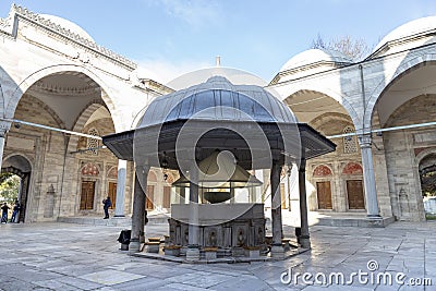 View of Sehzade Mosque, Fatih, Istanbul, Turkey. Editorial Stock Photo