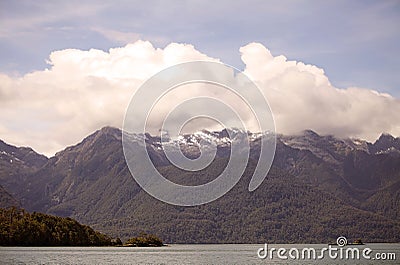 Isthmus of Ofqui, Patagonia, Chile Stock Photo