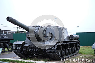 The ISU-152 Heavy Tank Destroyer Editorial Stock Photo