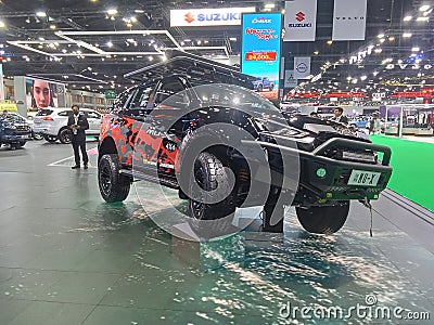 ISUZU MU-X OFF ROAD BY TJM Editorial Stock Photo