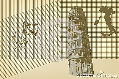 Italia Cartoon Illustration