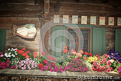 Italia, 2018, ricreazione, chalet, Venezia, Sappada, le montagne, the mountains, retro Stock Photo