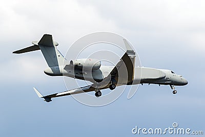 Italian Air Force Gulfstream G550 AEW/C, Airborne Early Warning and Control, aircraft Editorial Stock Photo