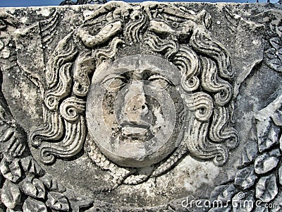 Italian archaeological museum in Heropolis Stock Photo