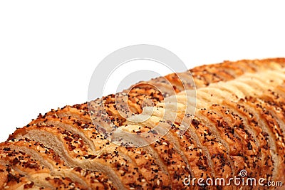 Italian Artisan White Bread Stock Photo