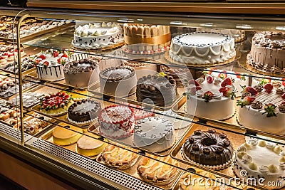 Italian Bakery Stock Photo