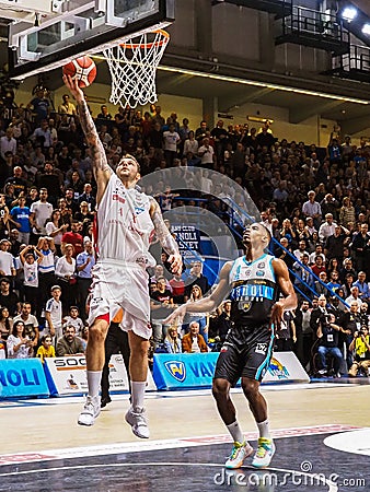Italian Basketball A Serie Championship Vanoli Basket Cremona vs A|X Armani Exchange Olimpia Milano Editorial Stock Photo