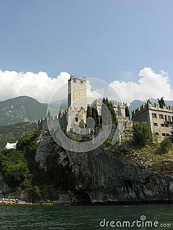 Italian castle Stock Photo