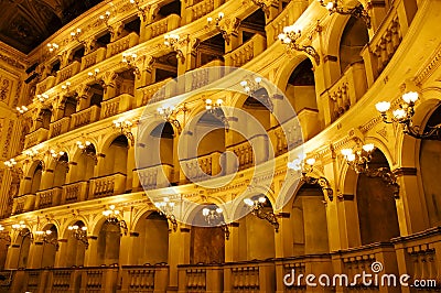 Italian Classical Theatre Stock Photo