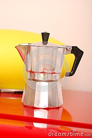 Italian Coffee moka Stock Photo