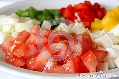 Italian cooking ingredients Stock Photo