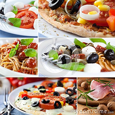 Italian Cuisine Stock Photo