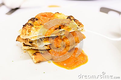 Italian Cuisine - Lasagna Bolognese Stock Photo